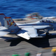 A F/A-18F of VFA-11 during a COMPTUEX exercises around the time of the UFO sightings, January 2015.